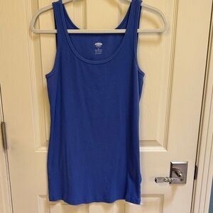 Old Navy Women's Vibrant Blue Tank Top
